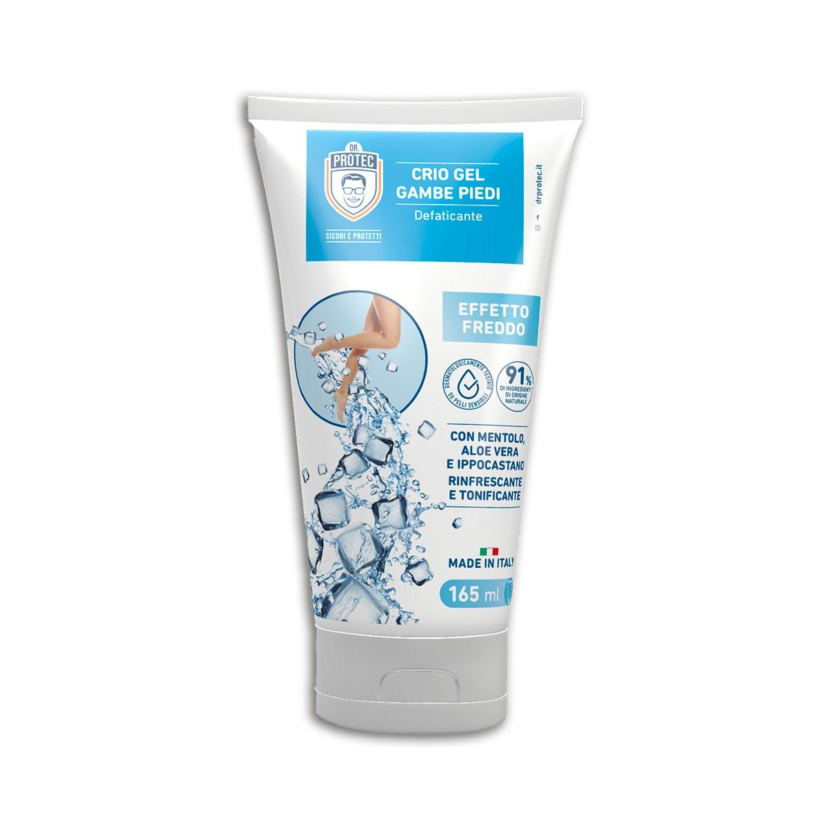 Dr.protec crio gel gambe e piedi 165ml
