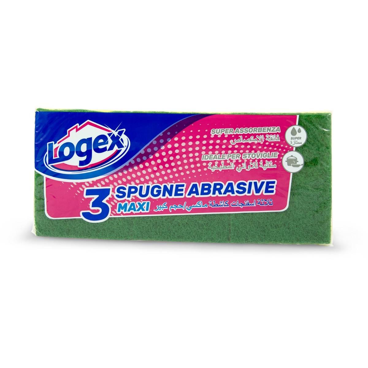 Logex spugna abr maxi 3pz