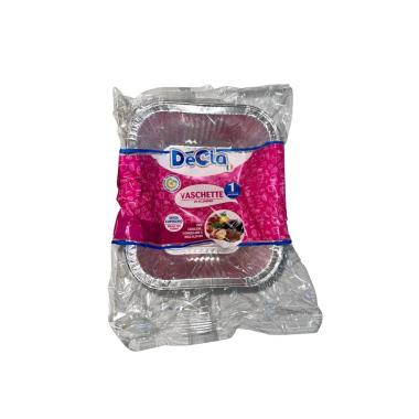 Ego decla vasch. in alluminio 1 porz. s/c x 4pz