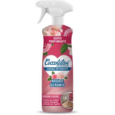 Coccolatevi essenza 750 ml rosa e geranio