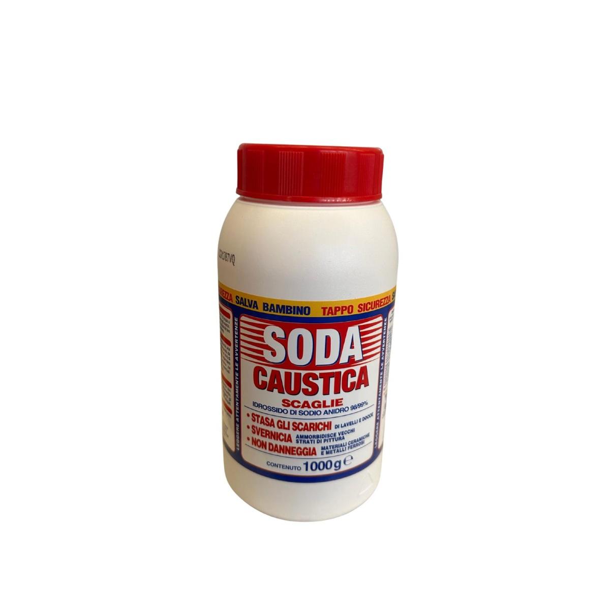 Soda caustica  a scaglie kg 1