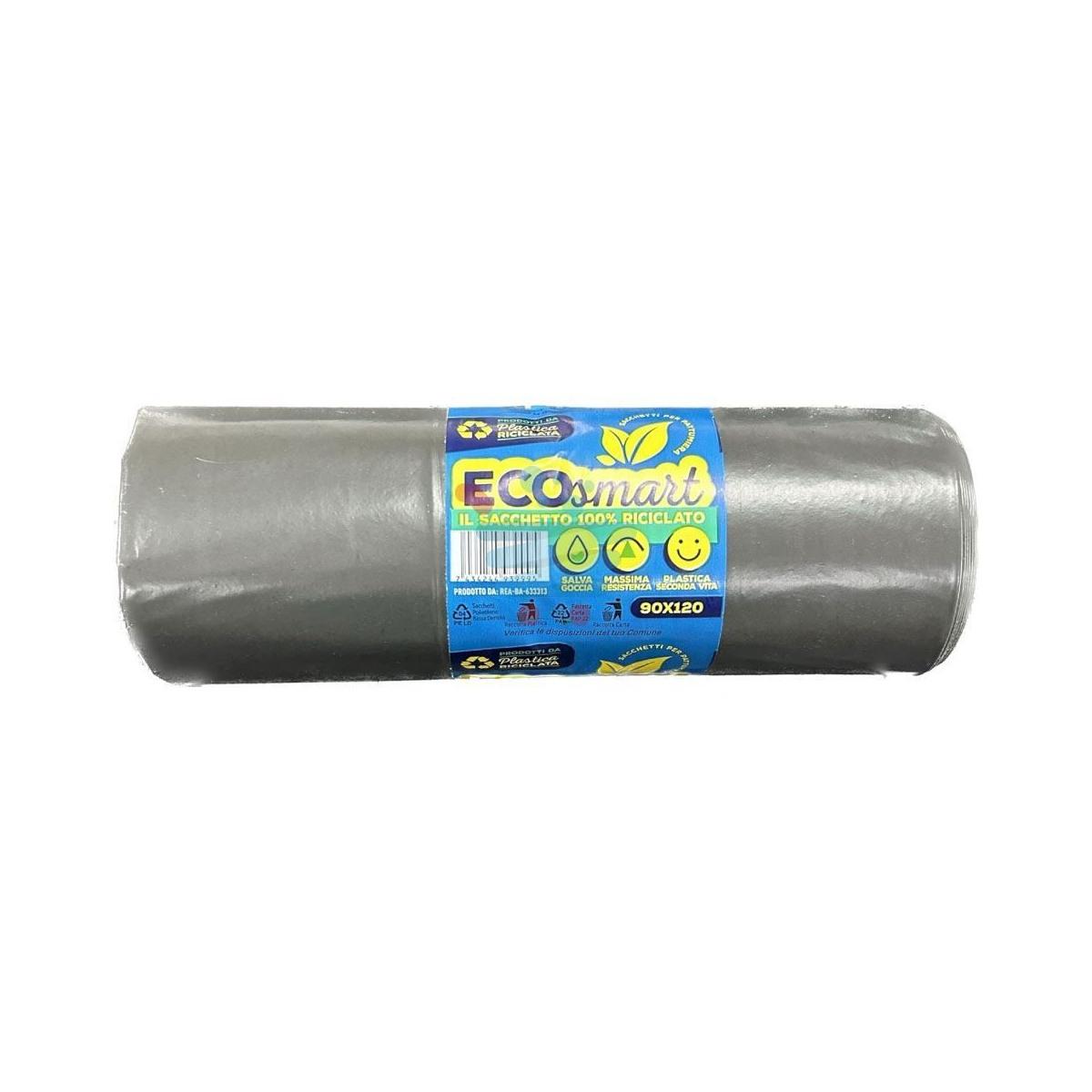 Sacchi 90x120 neri 700gr ecosmart
