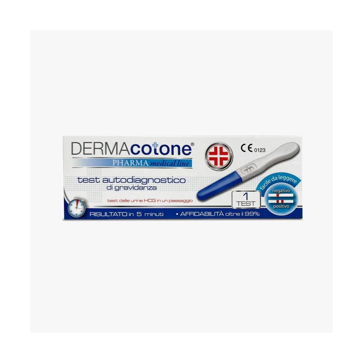 Test di gravidanza derma cotone