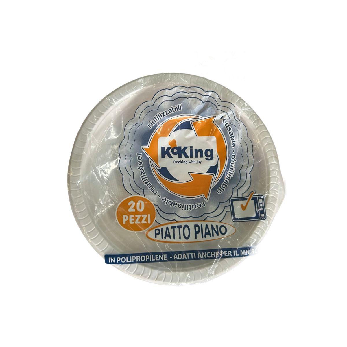 Piatti piani 20pz koking