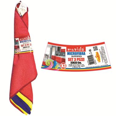 Movida  panno set 3 pz 33x33