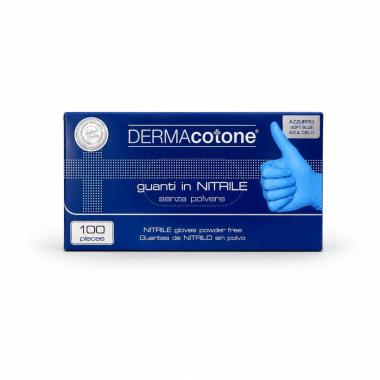 Guanti in nitrile taglia s blu 100 pz.