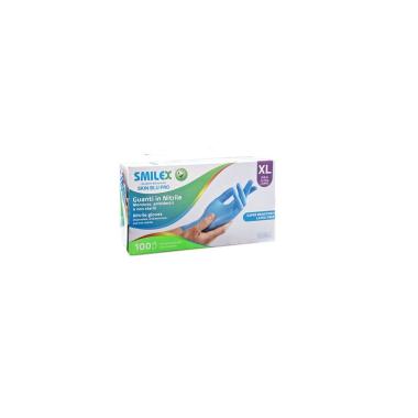 Smilex skin blu nitrile x 100 xl